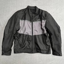 FirstGear Jacket Mens L Padded Hypertex Full Zip Pockets Biker Moto Motorcycle picture