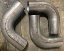 4” 439 Stainless Exhaust 90 Degree Elbow - Lot of 3 . picture