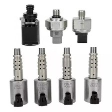 7x Transmission Solenoids Pressure Sensor For Nissan RE0F10D JF016E JF017E CVT8 picture