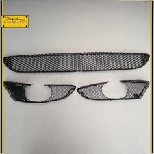 SET OEM 2005-07 Mercedes W203 C230 C32 AMG Sport Lower Bumper Grille Mesh picture