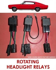 1966 1967 Dodge Charger - Rotating Headlight Relays (New Upgraded) 66 67 picture