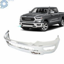 Steel Front Bumper Replacement Chrome Fit For 2019-2024 Dodge RAM 1500 picture