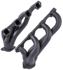 JEGS Painted Black Shorty Headers for Small Block Ford Mustang, Cougar, Falcon, picture