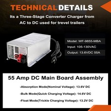 （Lmproved)  For WF-9855-AD-MBA RV Converter Main Board Assembly Replacement Unit picture
