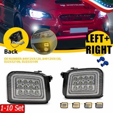 1-10 Set Sequential Amber Clear LED Signal Lights For 15-17 STI 15-21 Subaru WRX picture