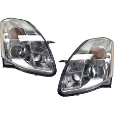 Headlight Set For 2005-2006 Nissan Maxima Left and Right With Bulb 2Pc picture