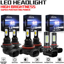For Mitsubishi RVR 2011 2012 2013-2019 LED Headlight & Fog Light Bulbs Combo Kit picture