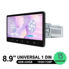 JOYING  Qualcomm Snapdragon 8.9 Inch Universal Single Din Android13 4G Head Unit picture