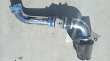 1986-93 Ford Mustang GT/LX 5.0L BBK Cold Air Intake Kit; Fenderwell Style CHROME picture