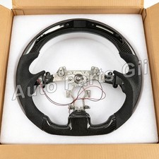 New Carbon Fiber LED Sport Steering Wheel For Infiniti G37 G37X G25 G35 2009-13 picture