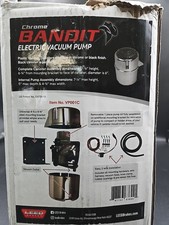 Bandit Electric Vacuum Pump  Prewired Chrome picture