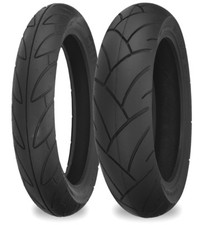 Shinko 110/70-17 & 130/70-17 SR740/741 Tires Kawasaki 08-12 EX250 & 94-09 EX500 picture