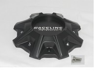 Raceline Motorsports Mamba 927M Black Wheel Center Cap CAP8035-2-U9B C816-2 picture