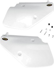 Maier Side Panels White #213261 fits Suzuki DR350SE/DR350S/DR250S/DR250SE picture