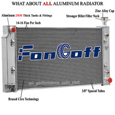 3 Row Radiator for 2003-2005 GMC Savana 1500 2500 Chevy Express 4.3L V6 5.3L V8. picture