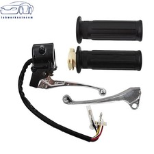 For Yamaha PW50 Y-Zinger Brake Throttle Housing Handle Lever Assembly LH/RH picture