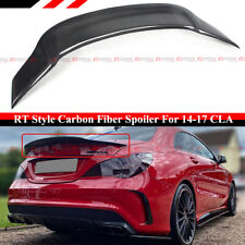 FOR 14-19 MERCEDES CLA250 CLA45 AMG W117 R STYLE CARBON FIBER TRUNK SPOILER WING picture