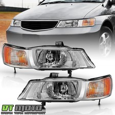 For 1999-2004 Honda Odyssey Factory Style Headlights Headlamps Pair Left+Right picture