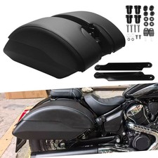 Hard Leather Saddlebags fits for Indian Scout 2025-2026 Sport Scout Luggage Pair picture