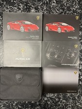 2017 Lamborghini Huracan LP580-2 Owners Handbook USA&Canada Genuine OEM Case picture