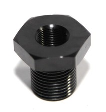 1/2-28 to 3/4-16 Automotive Threaded Oil Filter Adapter T6061 Anodized Aluminum picture