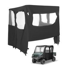 NEW Full Cabin Cab Enclosure Soft Door For Kawasaki Mule 4000/4010 4-door UTV picture