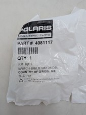 Polaris OEM Part 4081117 SWITCH-BRK,M10X1.25,DBL picture