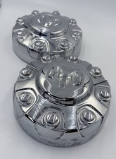 OEM 2019-2025 Ram 2500 3500 Center Caps 6PG02TRMAB 8 Lug Pair Mopar picture