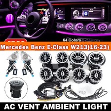 E300 E400 E63 W213 Interior Ambient Light Air Vent Speakers For Mercedes 2016-23 picture