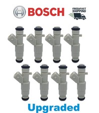 NEW UPGRADED OEM 4 hole 24LB IVgen Bosch x8 Fuel Injectors for 85-97 Ford ADD HP picture