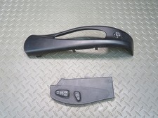 2001-2006 BMW E46 M3 FRONT RIGHT SEAT ADJUST LUMBAR CONTROL SWITCH W TRIM PANEL picture