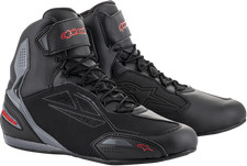 Alpinestars Faster 3 Drystar Riding Shoes 7 Black Gray Red 2540719131-7 picture