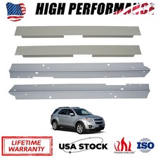 4Pc Inner & Outer Rocker Panels Kit For 2010-2017 Chevy Equinox GMC Terrain picture