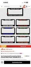Custom-Made License Plate picture