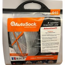 AUTOSOCK Traction Aid Size-645 Tire Chain Alternative Easy To Install (pair) picture