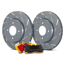 For Ford Focus 00-07 EBC S9KR1415 Stage 9 Super Sleeper Slotted Rear Brake Kit picture