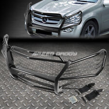 FOR 07-12 MERCEDES GL-CLASS X164 BLACK MILD STEEL FRONT BUMPER BRUSH GRILL GUARD picture