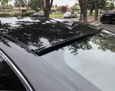 Premium Painted Black Fit 2013-2017 HONDA ACCORD 4D-Rear Window Roof Spoiler picture