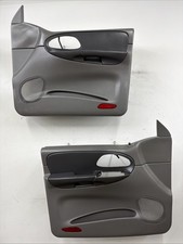 02-09 Chevy Trailblazer Front Door Panels Power OEM Dark Gray picture