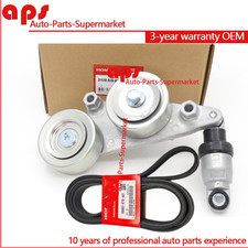 OEM Serpentine Drive Belt Tensioner + Belt  For 05-10 Honda Pilot Accord Odyssey picture
