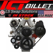 LS Truck Turbo - Alternator / Power Steering Bracket Kit for LS1 LS3 Water Pump picture