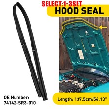 Fit Honda Civic EG 92-95 Front Hood Rubber Weatherstrip Seal 74142-SR3-010 1-3X picture