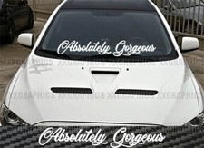 Absolutely Beautiful Windshield Decal Sticker JDM USDM Euro KDM Car Truck Race picture