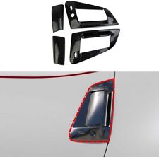 ​Carbon Fiber Style Exterior Door Bowl Handle Trim Cover Fit For Nissan 370Z picture