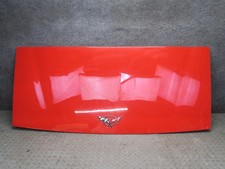 98-04 CHEVROLET CORVETTE C5 CONVERTIBLE REAR TRUNK DECK LID RED OEM picture
