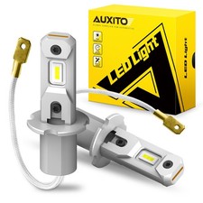 AUXITO H3 LED Headlight Fog Light Bulb Kit 100W 10000LM 6500K White Super Bright picture