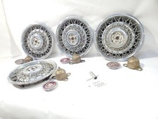 1988 1992 Cadillac Brougham OEM Set Of 4 Wheel Covers Minor Sun Cracks On 2 picture