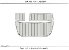 DuraEVA Seadek EVA Foam Boat flooring 2000 Crownline 266 BR picture