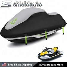 Waterproof Jet Ski Cover 420D For 1 Seater UV Resistant Heavy Duty 96″ to 102