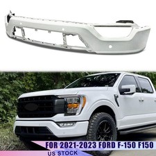 NEW Star White Steel Front Bumper Face Bar For 2021 2022 2023 Ford F-150 F150 picture